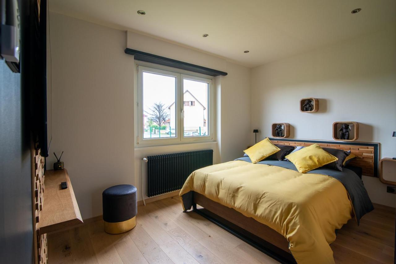 Gite Au Coeur De L'Alsace Maison Gatsby Staffelfelden Exteriör bild