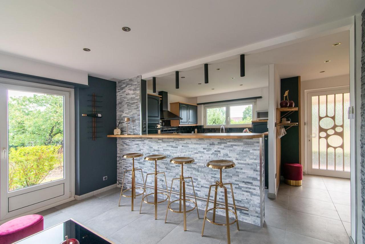 Gite Au Coeur De L'Alsace Maison Gatsby Staffelfelden Exteriör bild