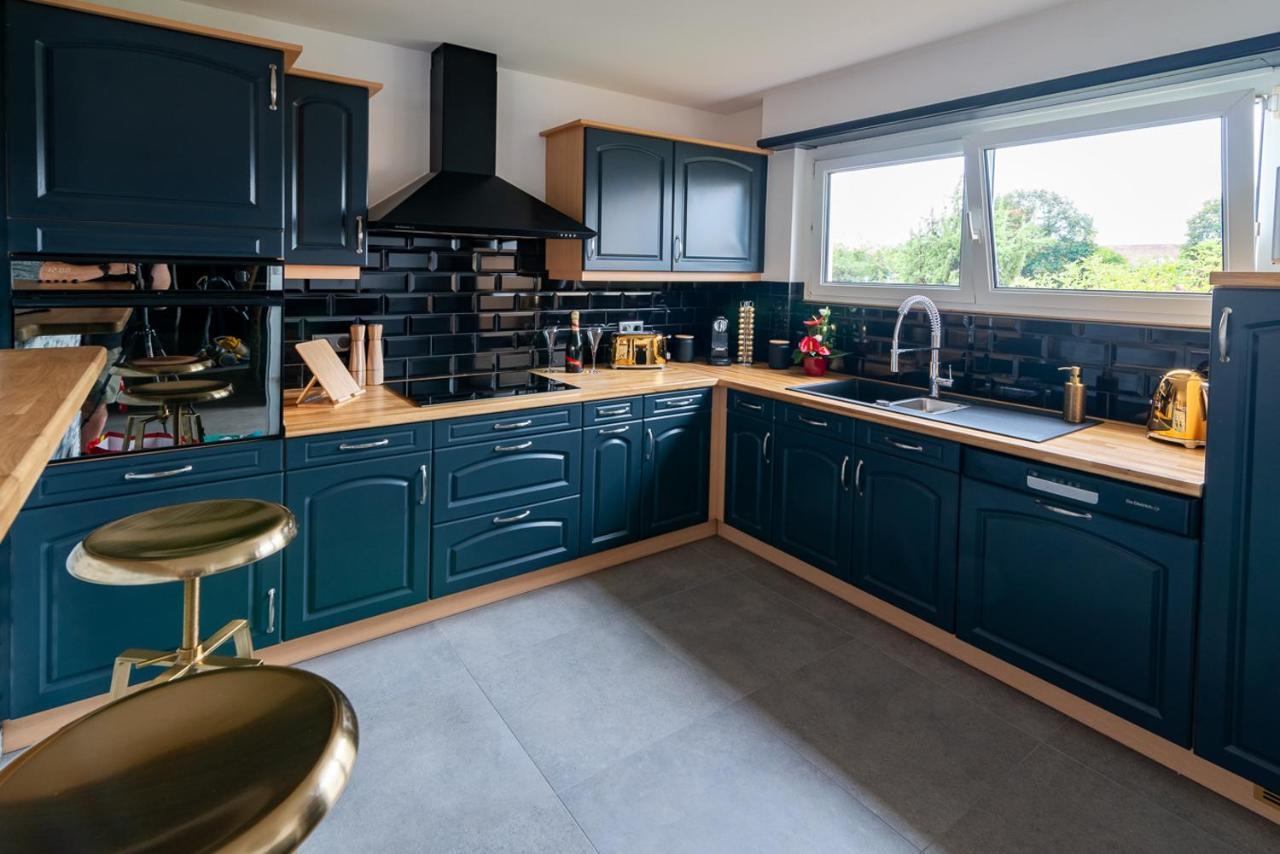 Gite Au Coeur De L'Alsace Maison Gatsby Staffelfelden Exteriör bild